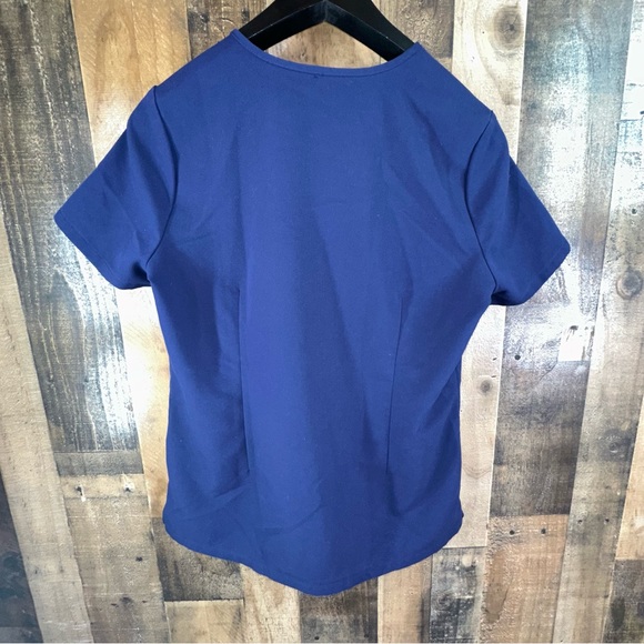 Figs Technical Collection Scrub Set Pants Top  Dark Blue Medium - Picture 5 of 12